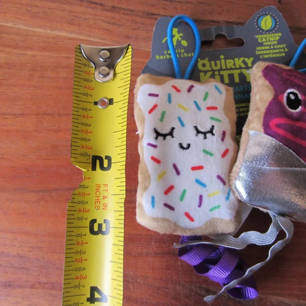 3 for $24 - quirky kitty catnip toys flingin' purr tarts 2 pack NWT (W6345)